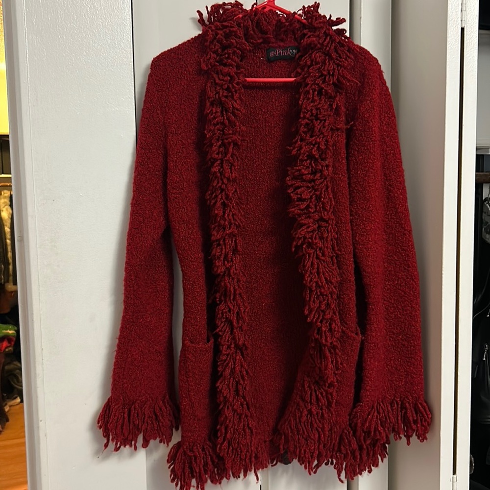 Y2K penny lane style cardigan sweater 💋🌹